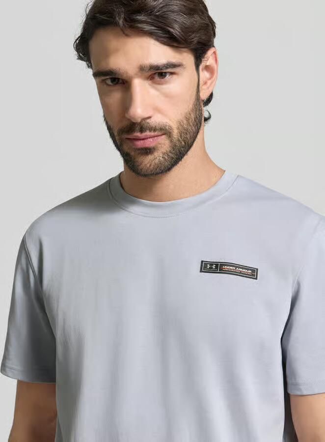 Under Armour Regular fit T-shirt met logo-applicatie - Foto 2