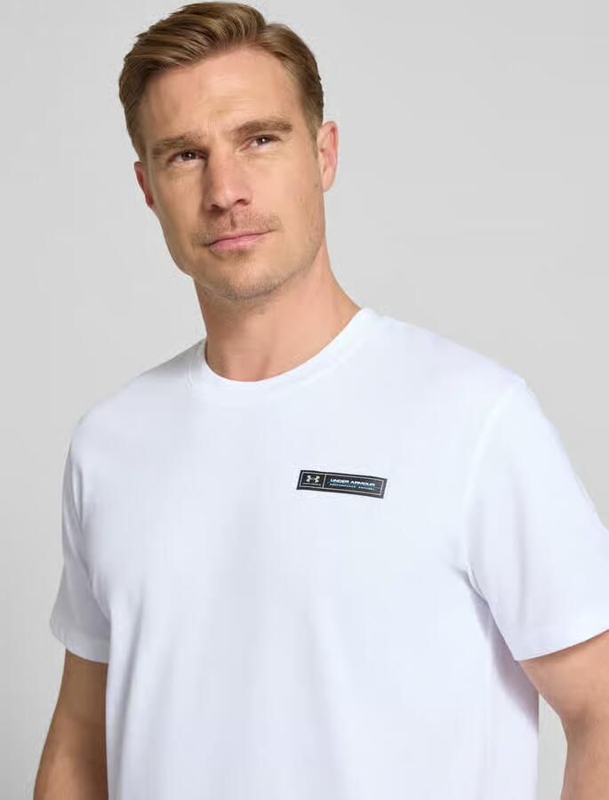 Under Armour Regular Fit T-shirt met logo-applicatie - Foto 2