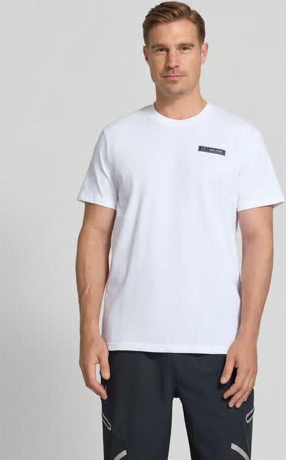 Under Armour Regular Fit T-shirt met logo-applicatie - Foto 3
