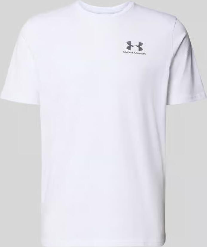 Under Armour Regular fit T-shirt met logoprint model 'Left'