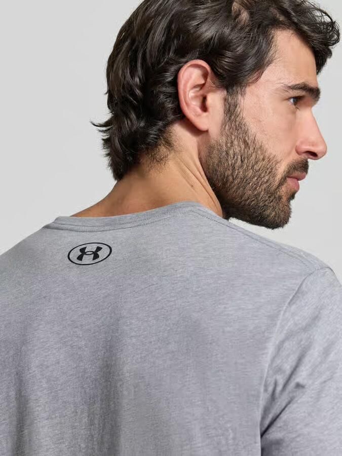 Under Armour Stijlvol T-Shirt Stijlvol T-shirt Blue Gray Green Heren - Foto 3