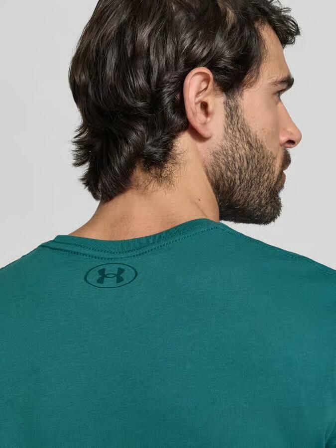 Under Armour Regular fit T-shirt met logoprint model 'Left' - Foto 2