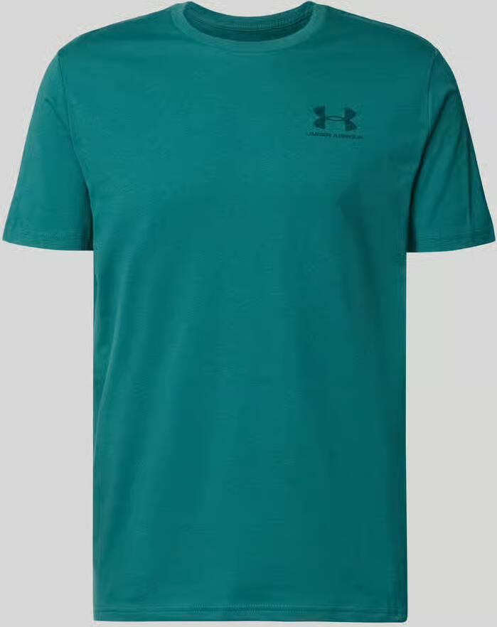 Under Armour Regular fit T-shirt met logoprint model 'Left'