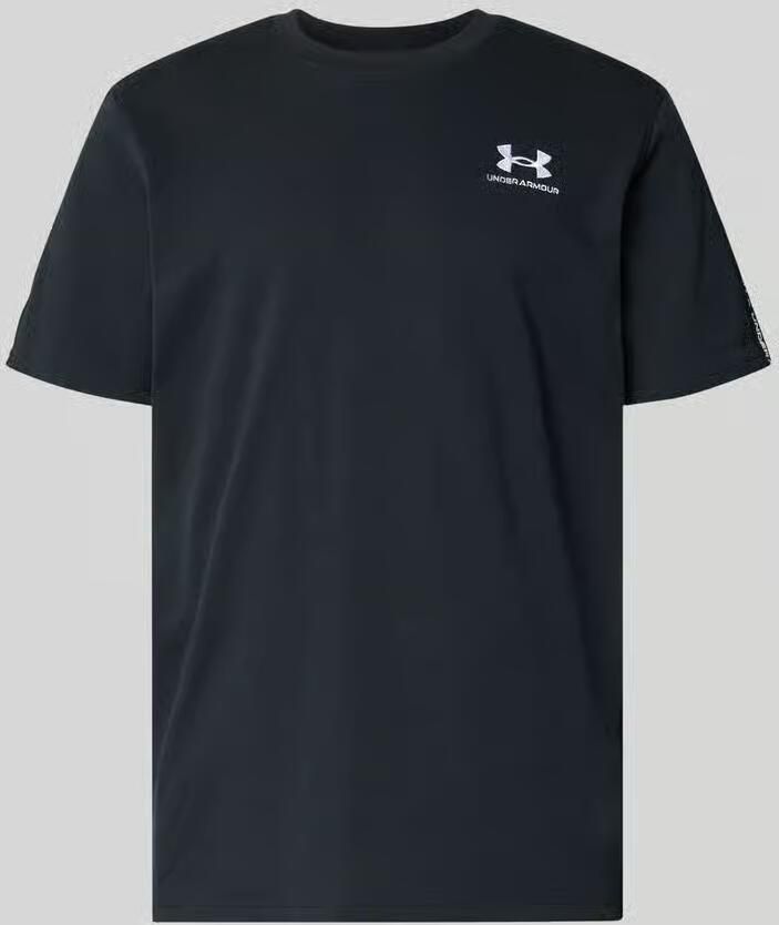 Under Armour Regular fit T-shirt met logostitching model 'Icon'