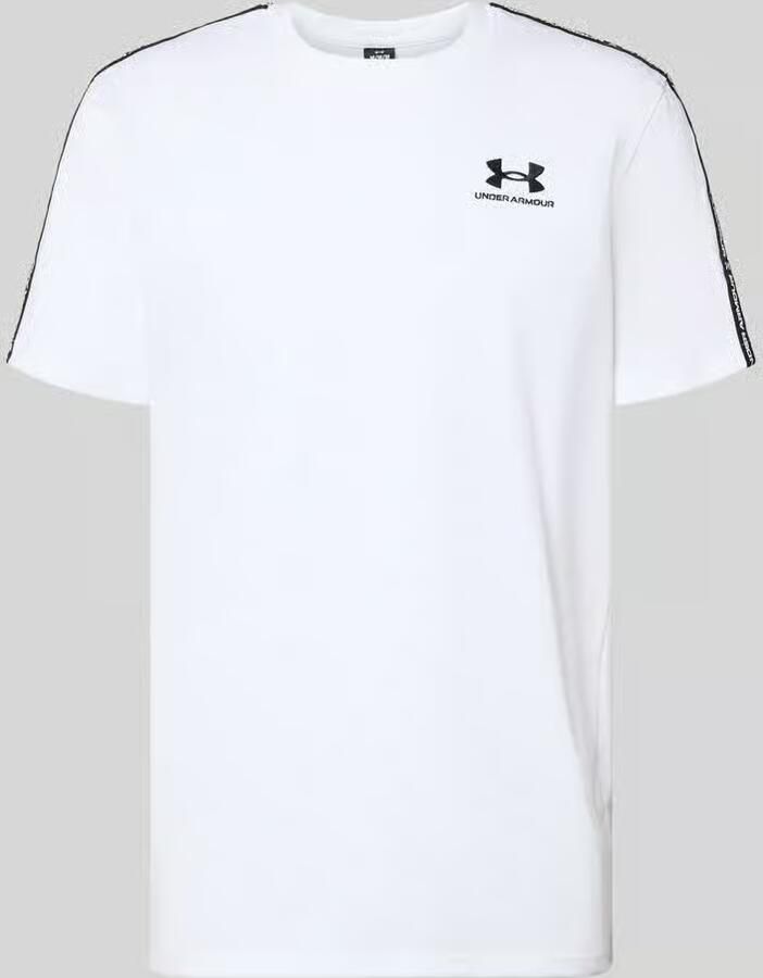 Under Armour Regular fit T-shirt met logostitching model 'Icon'