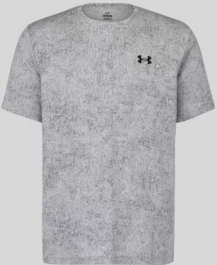 Under Armour Regular fit t-shirt met structuurpatroon model 'Pixelate' - Foto 2
