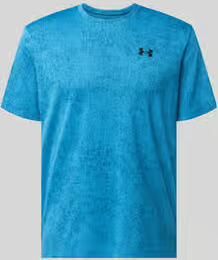 Under Armour Regular fit t-shirt met structuurpatroon model 'Pixelate' - Foto 3