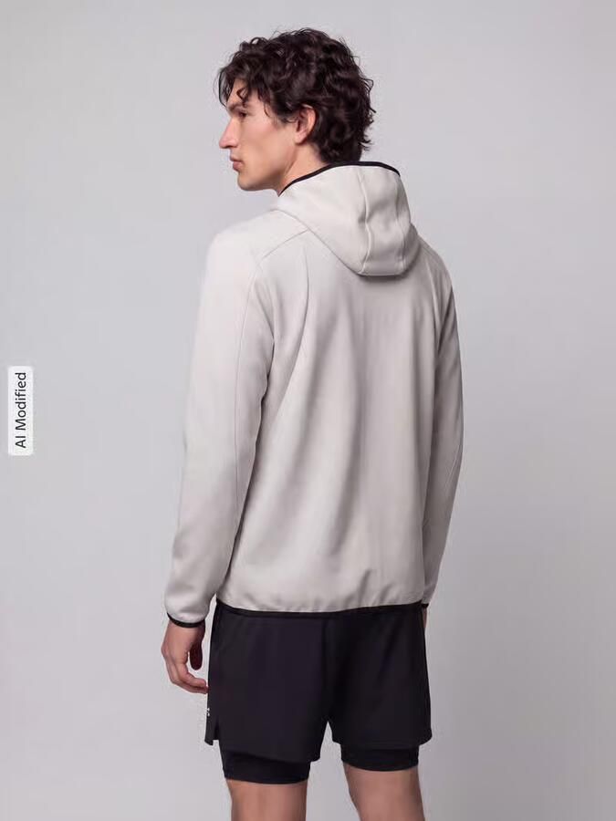 Under Armour Regular fit trainingsjack met katoen-aandeel model 'Unstoppable' - Foto 3