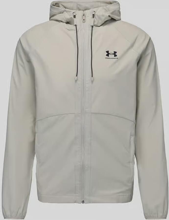 Under Armour Regular fit trainingsjack met labelprint Model 'Vibe'