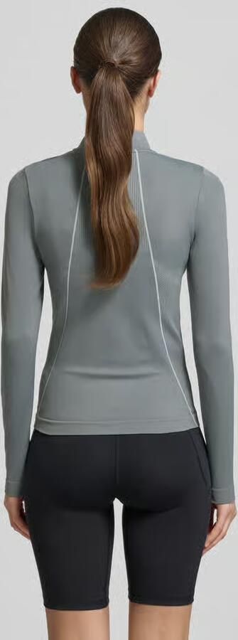 Under Armour Shirt met lange mouwen met opstaande kraag en ritssluiting - Foto 3