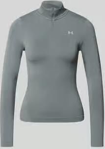Under Armour Shirt met lange mouwen met opstaande kraag en ritssluiting