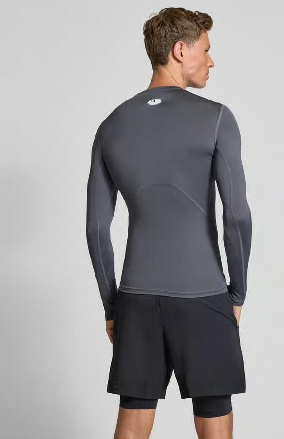 Under Armour Shirt met lange mouwen ronde hals en logo - Foto 2