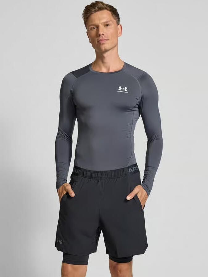 Under Armour Shirt met lange mouwen ronde hals en logo - Foto 3