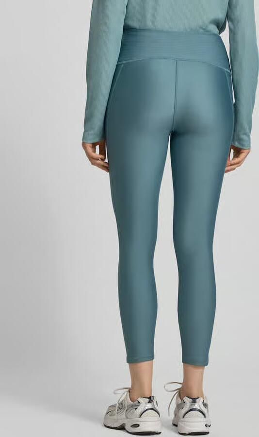 Under Armour Slim fit legging met logoprint model 'Tech'