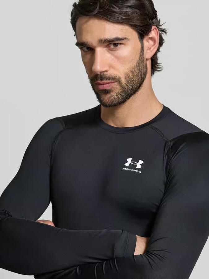 Under Armour Slim fit shirt met lange mouwen en logoprint - Foto 2