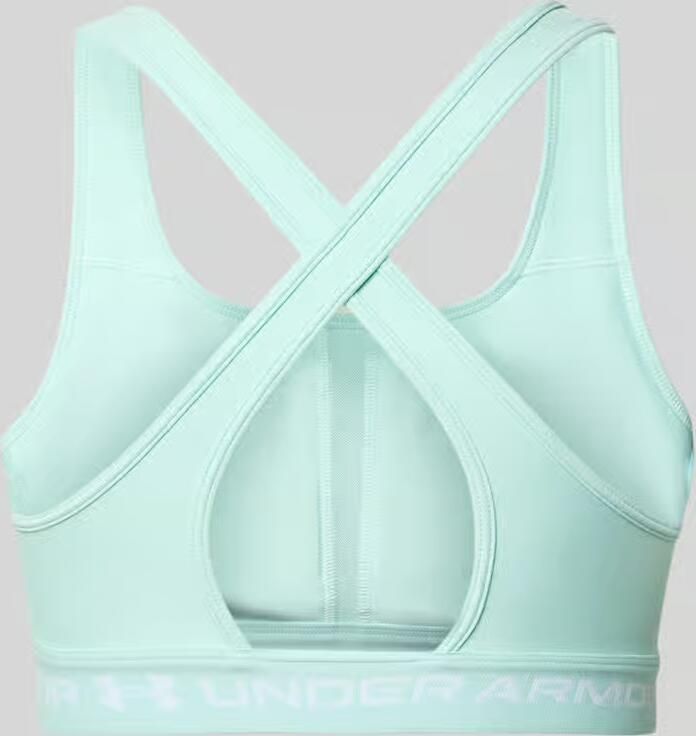 Under Armour Slim fit sportbeha met Logoprint - Foto 3
