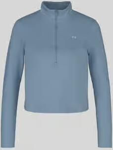 Under Armour Slim Fit sportshirt met lange mouwen met logoprint
