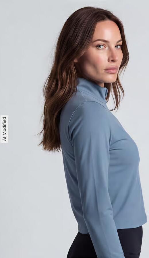 Under Armour Slim Fit sportshirt met lange mouwen met logoprint
