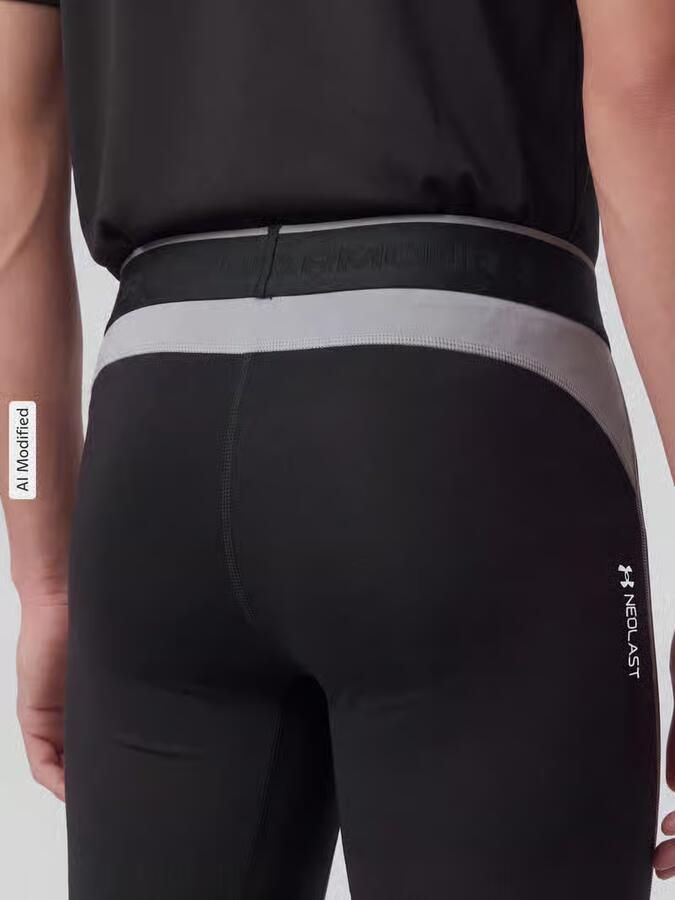 Under Armour Slim fit sportshorts met logoprint
