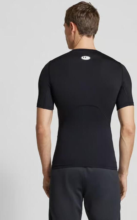 Under Armour Hg Zwart Hardloop Compressie T-shirt Heren - Foto 4
