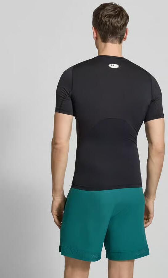 Under Armour Hg Zwart Hardloop Compressie T-shirt Heren - Foto 5
