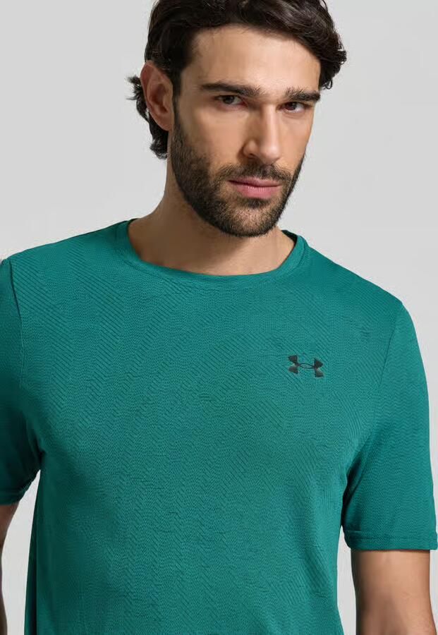 Under Armour Slim fit T-shirt met logoprint model 'Vanish' - Foto 2