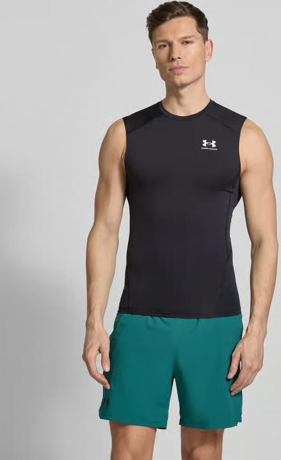 Under Armour Compressie Mouwloze Basislaag Black Heren - Foto 2