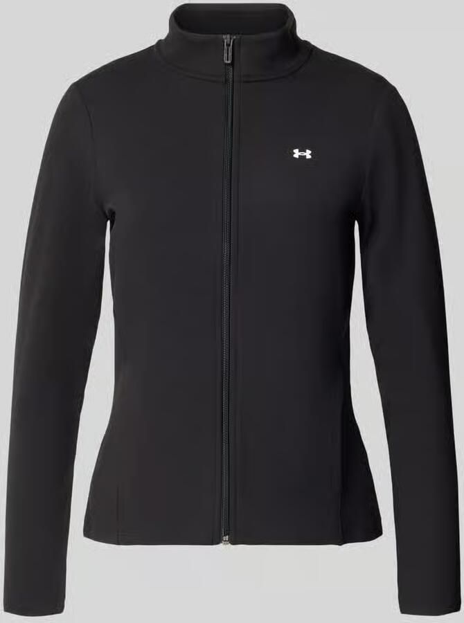 Under Armour slim fit trainingsjack met logoprint