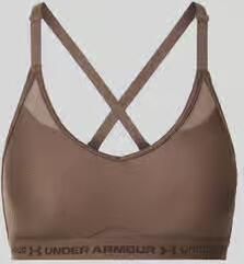 Under Armour Sport-bh met labelopschrift model 'UA Crossback Low Bra'