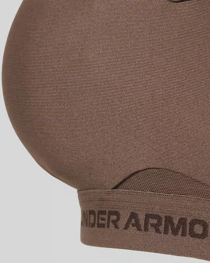Under Armour Sport-bh met labelopschrift model 'UA Crossback Low Bra' - Foto 2