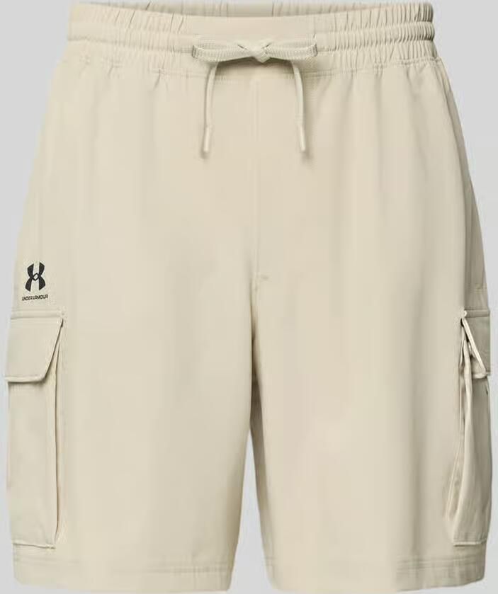 Under Armour Straight fit korte broek met cargozakken model 'Vibe'