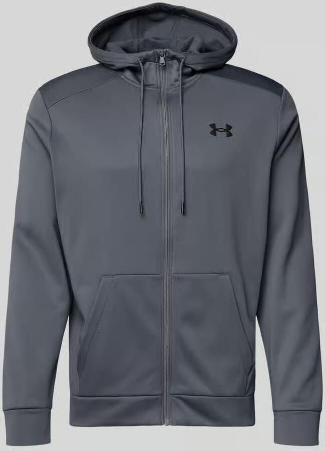 Under Armour Sweatjack met labelprint - Foto 2
