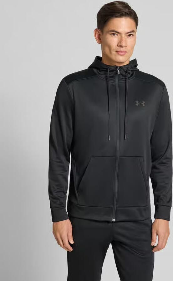 Under Armour Sweatsjack meet logoprint model 'UA Armour Fleece FZ Hoodie' - Foto 4