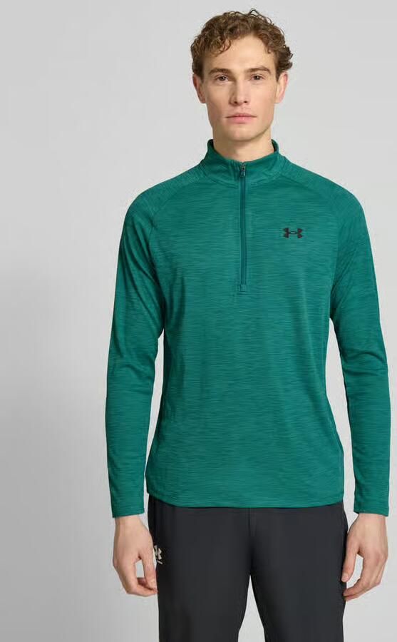 Under Armour sweatshirt met korte ritssluiting en logoprint - Foto 2