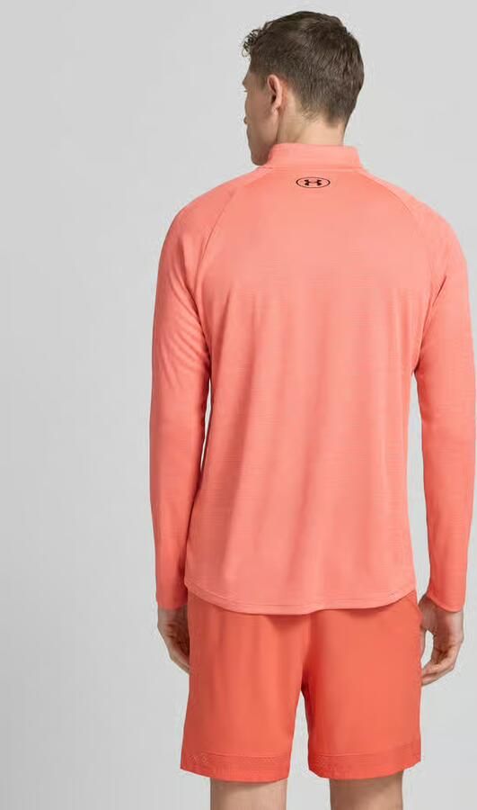 Under Armour sweatshirt met korte ritssluiting en logoprint - Foto 4