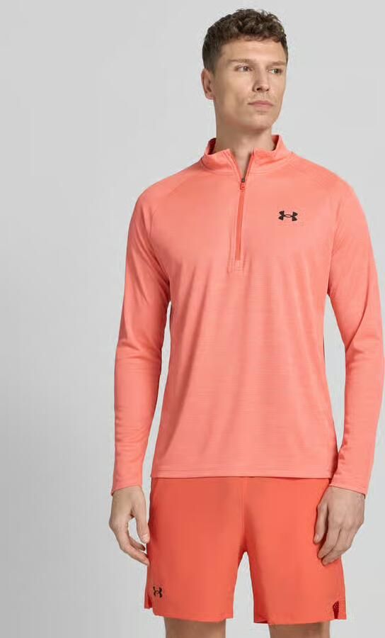 Under Armour sweatshirt met korte ritssluiting en logoprint - Foto 3