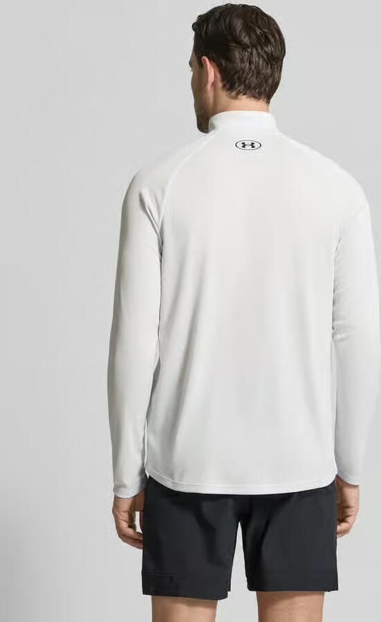 Under Armour sweatshirt met korte ritssluiting en logoprint