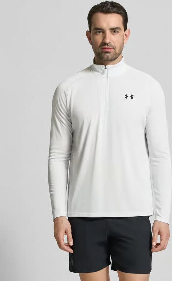 Under Armour sweatshirt met korte ritssluiting en logoprint - Foto 4