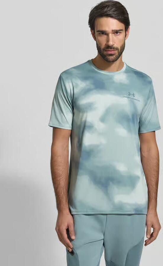 Under Armour T-shirt in All-over look met logo - Foto 4