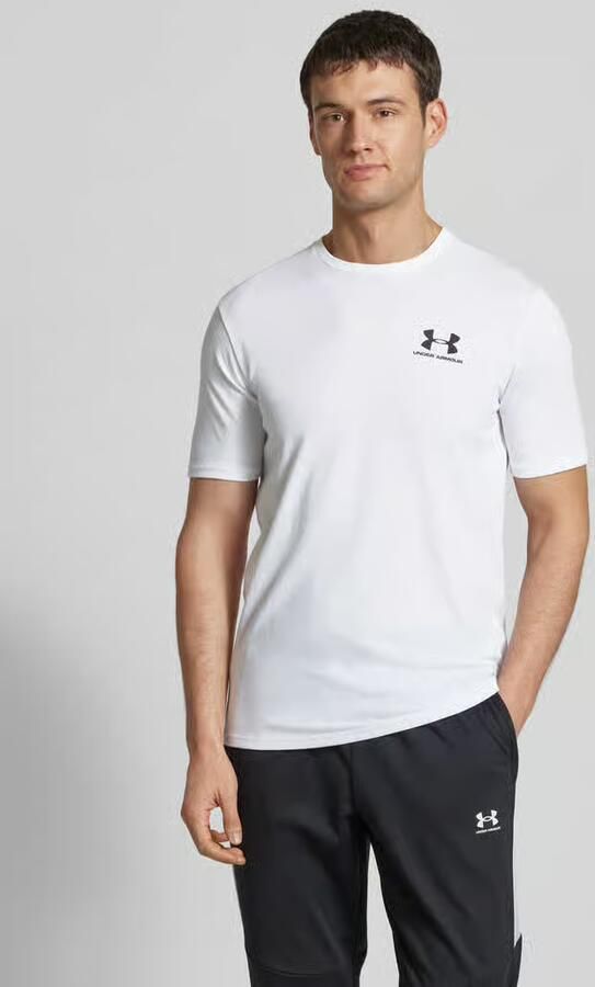Under Armour Regular fit T-shirt met logoprint model 'Left' - Foto 6