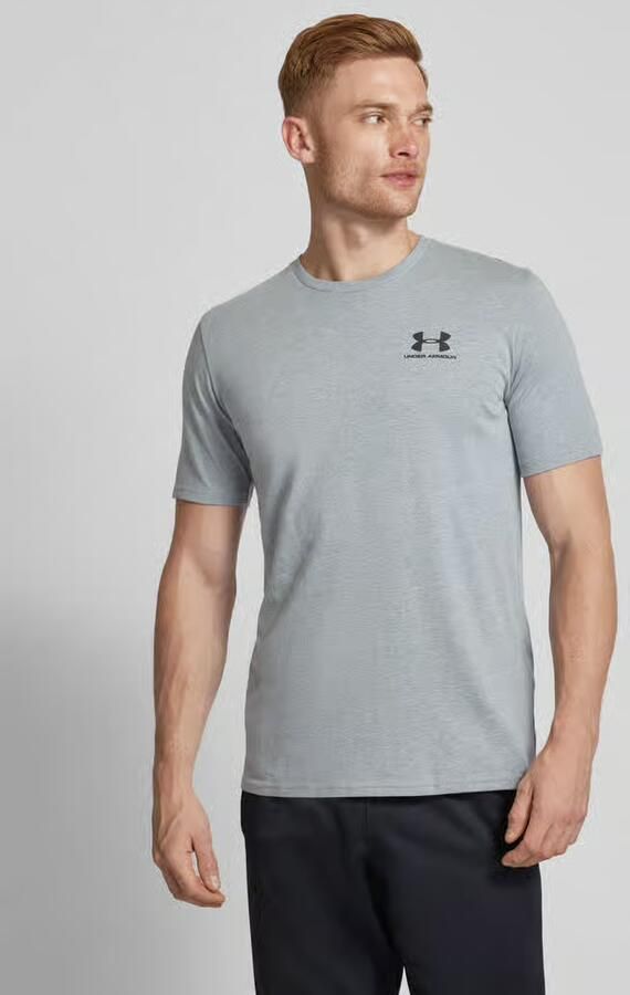 Under Armour Stijlvol T-Shirt Stijlvol T-shirt Blue Gray Green Heren - Foto 5