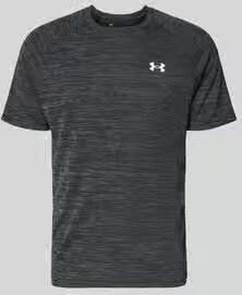 Under Armour t-shirt met labelprint model 'Tech' - Foto 2