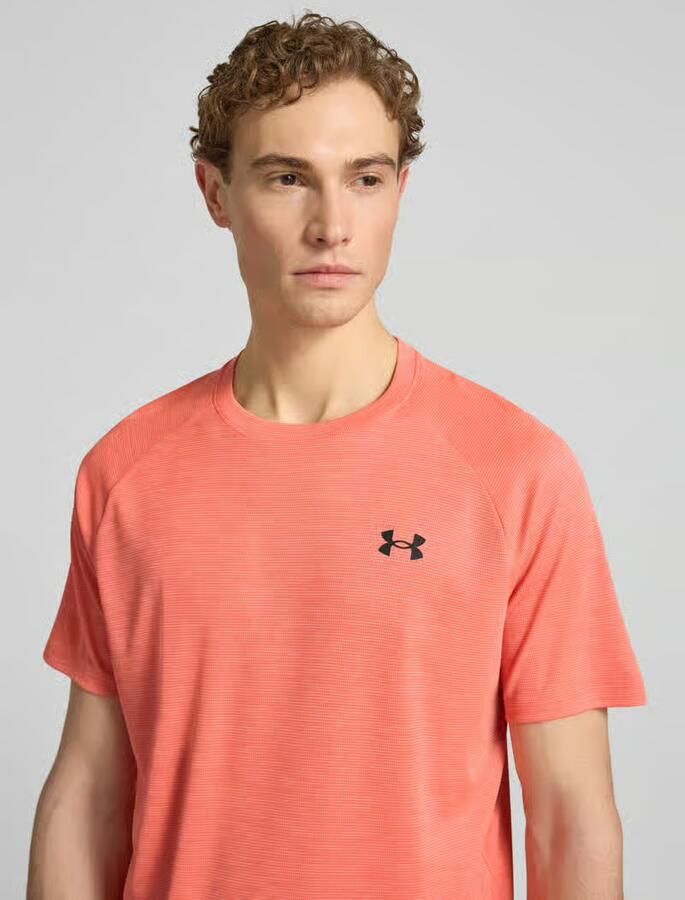 Under Armour t-shirt met labelprint model 'Tech'