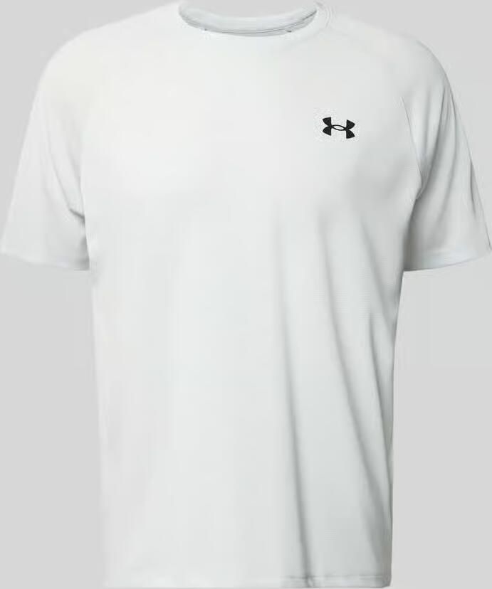 Under Armour t-shirt met labelprint model 'Tech' - Foto 3