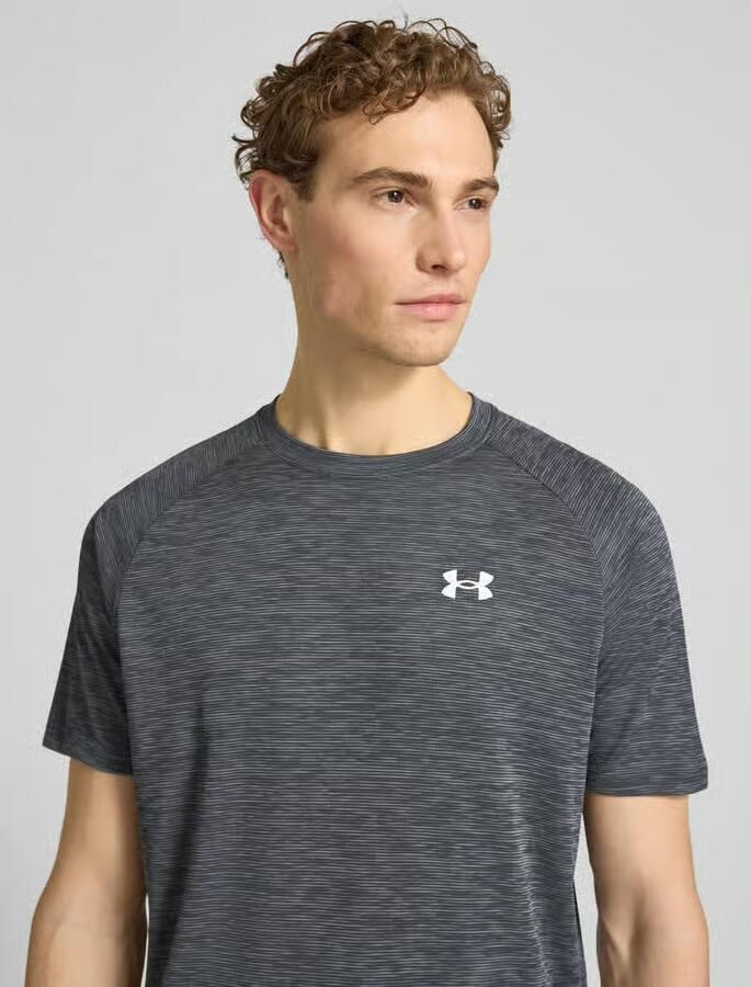 Under Armour t-shirt met labelprint model 'Tech' - Foto 2
