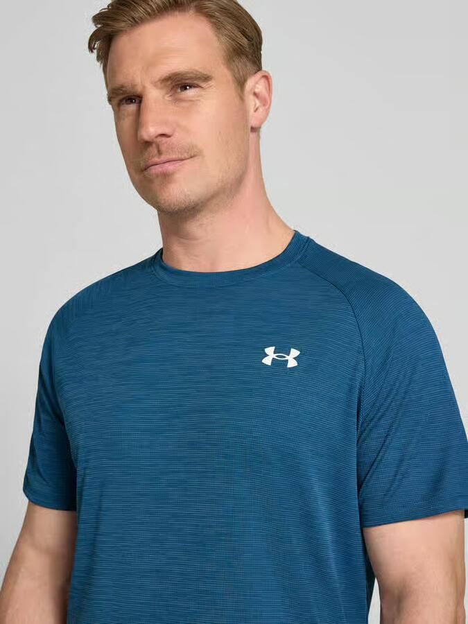 Under Armour t-shirt met labelprint model 'Tech' - Foto 3