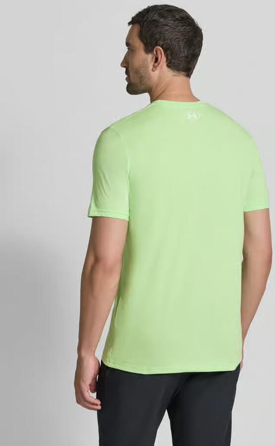Under Armour T-shirt met logo en ronde hals