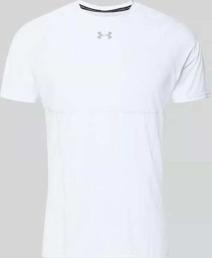 Under Armour T-shirt met logoprint en raglanmouwen