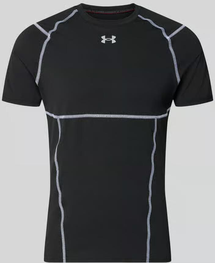 Under Armour T-shirt met logoprint en raglanmouwen