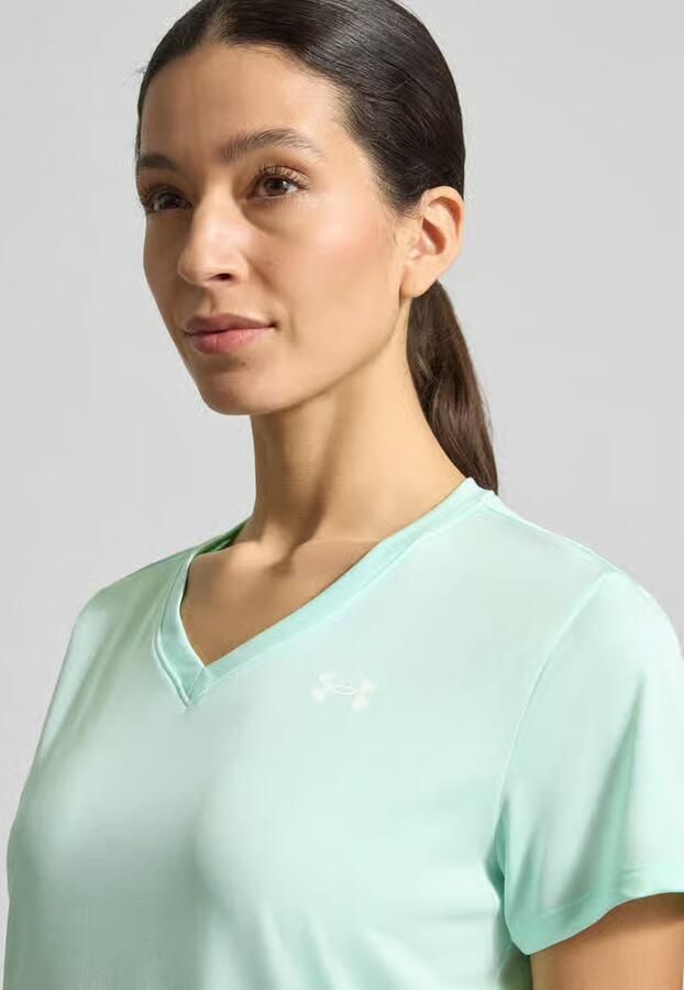 Under Armour T-shirt met V-hals en logo - Foto 2